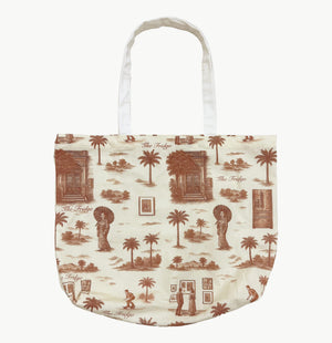 Toile de Jouy Tote Bag
